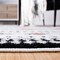 Safavieh Rectangular Adirondack Contemporary Area Rug, Light Grey & Black - 4 x 6 ft. ADR279F-4 - alternate 6